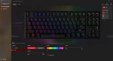Активация подсветки на клавиатуре HyperX: руководство по использованию яркого подсветочного эффекта