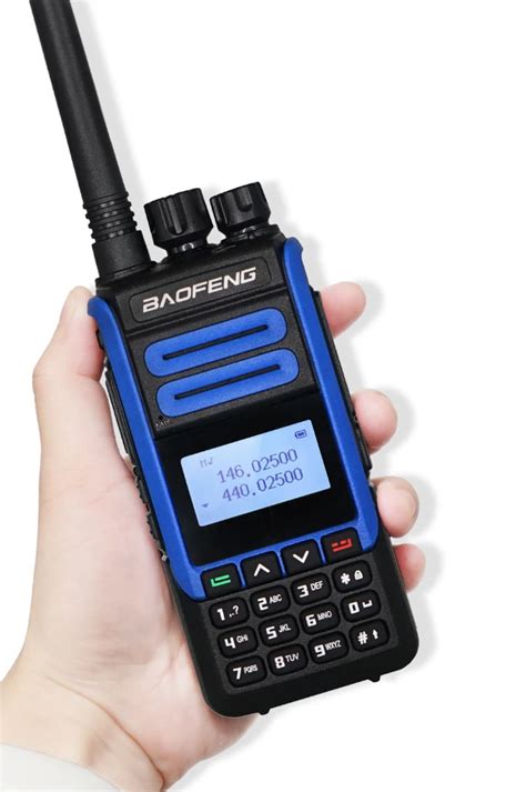 Выбор и настройка необходимых частот для рации Baofeng BF H7