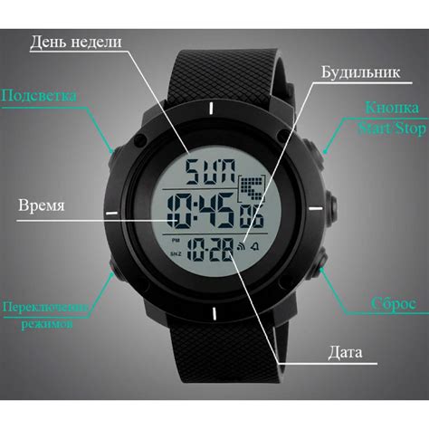 Изучаем функционал электронных часов SKMEI 1628