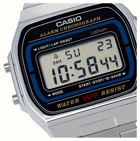Использование функции хронометра на наручных часах Casio Alarm Chrono