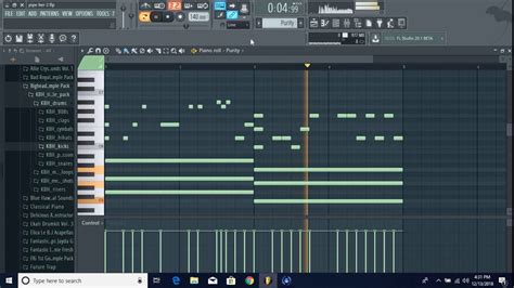 Настройка виртуального инструмента Purity в FL Studio 20