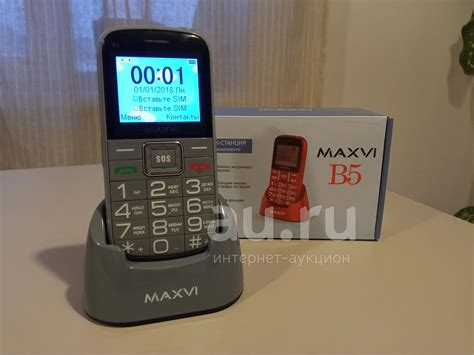 Первоначальная конфигурация нового устройства Maxvi B5