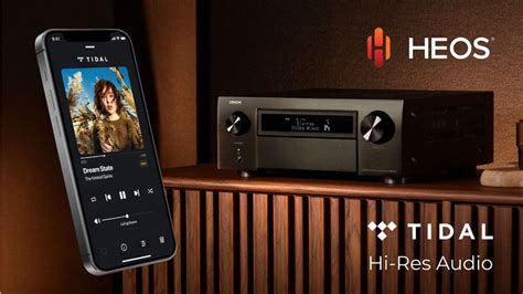 Первоначальная конфигурация Tidal в Heos