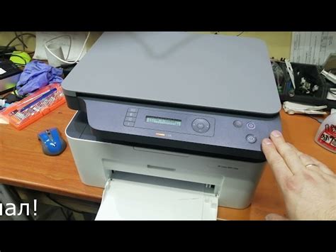 Печать с помощью принтера HP Laser MFP 135W: простые шаги