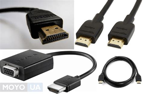 Подключение кабелей HDMI, USB и других интерфейсов к соответствующим разъемам