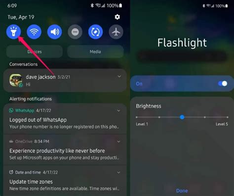 Популярные приложения для регулировки яркости фонарика на смартфоне Xiaomi