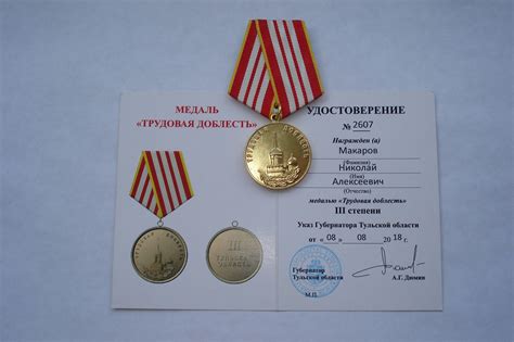 Преимущества и недостатки медали за доблесть