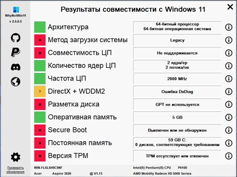 Проверка работоспособности и соответствия установки