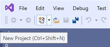 Создание нового проекта в среде разработки Visual Studio 2022