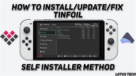 Установка tinfoil на Nintendo Switch