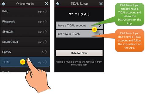  Подготовка к настройке Tidal в Heos: необходимые действия 