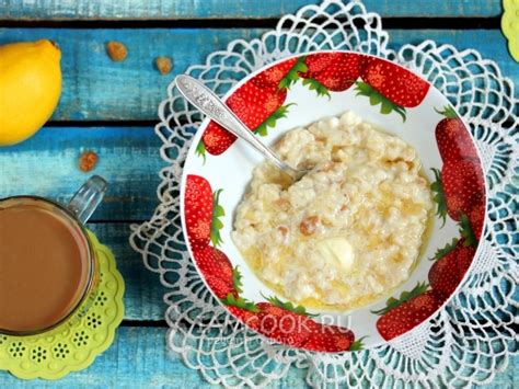Варианты приготовления овсянки с молоком