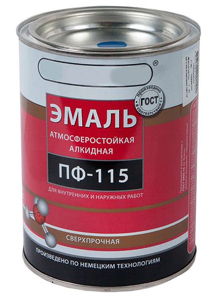 Рекомендации по использованию Уайт Спирита при нанесении краски ПФ 115